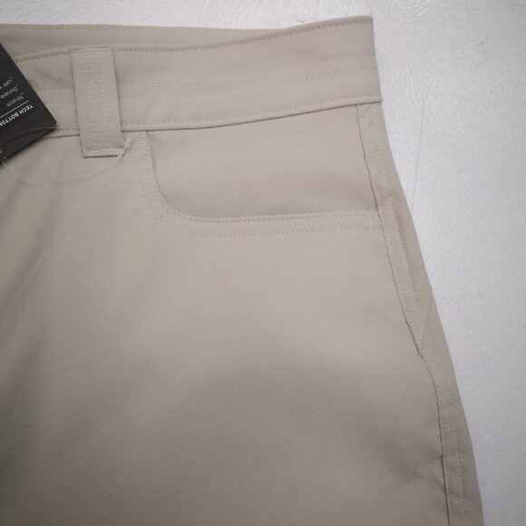 NWT Eddie Bauer Stretch Ladies Size 14 Beige UPF50 Sun Protection Capri Pants - Picture 10 of 14